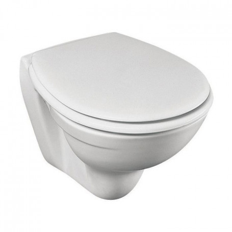 WC ABS manuel compact fixation cuvette à baïonnette abattant en