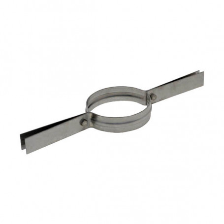 Collier fixation inox tube 63 Quincaillerie agricole