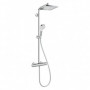 Showerpipe Crometta E 240 1 jet chromé