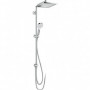 Showerpipe Crometta E 240 1 jet Reno EcoSmart Hansgrohe