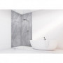 Panneau mural VIPANEL aspect aragon gris brillant