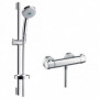 Combi Croma 100 multi avec Ecostat 1001 SL Hansgrohe